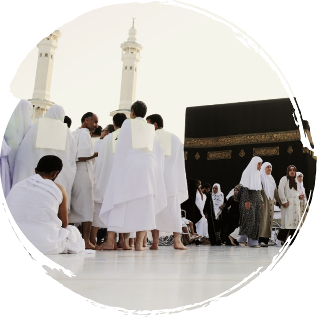 Pilgrims at Kaaba