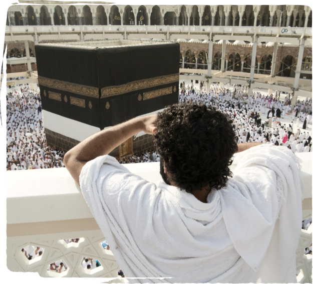 Pilgrim at Kaaba